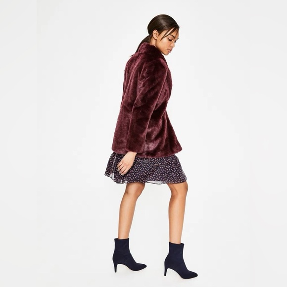 Boden Boxgrove Faux Fur Coat• NWT • 6 - Picture 10 of 12
